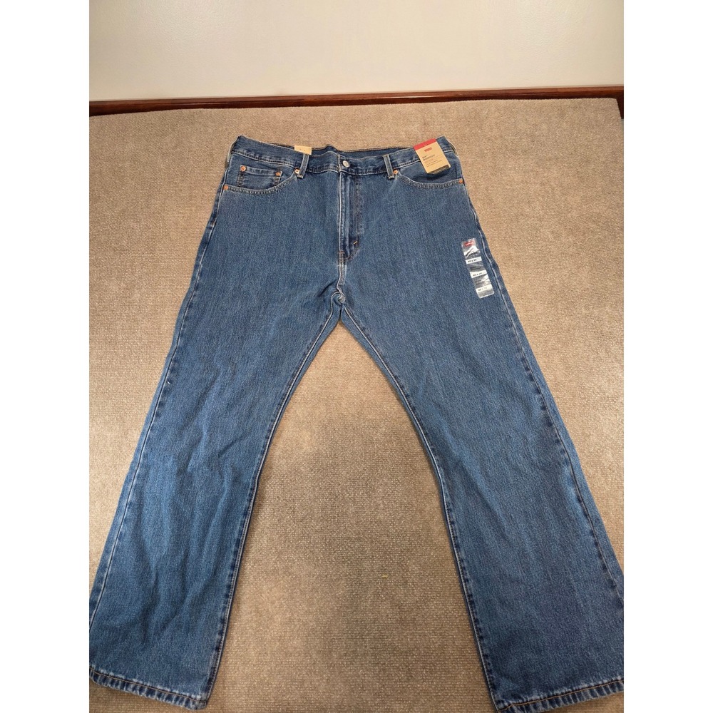 Levis 517 Bootcut Jeans Mens 40x30 Medium Wash Blue Denim 100% Cotton NWT